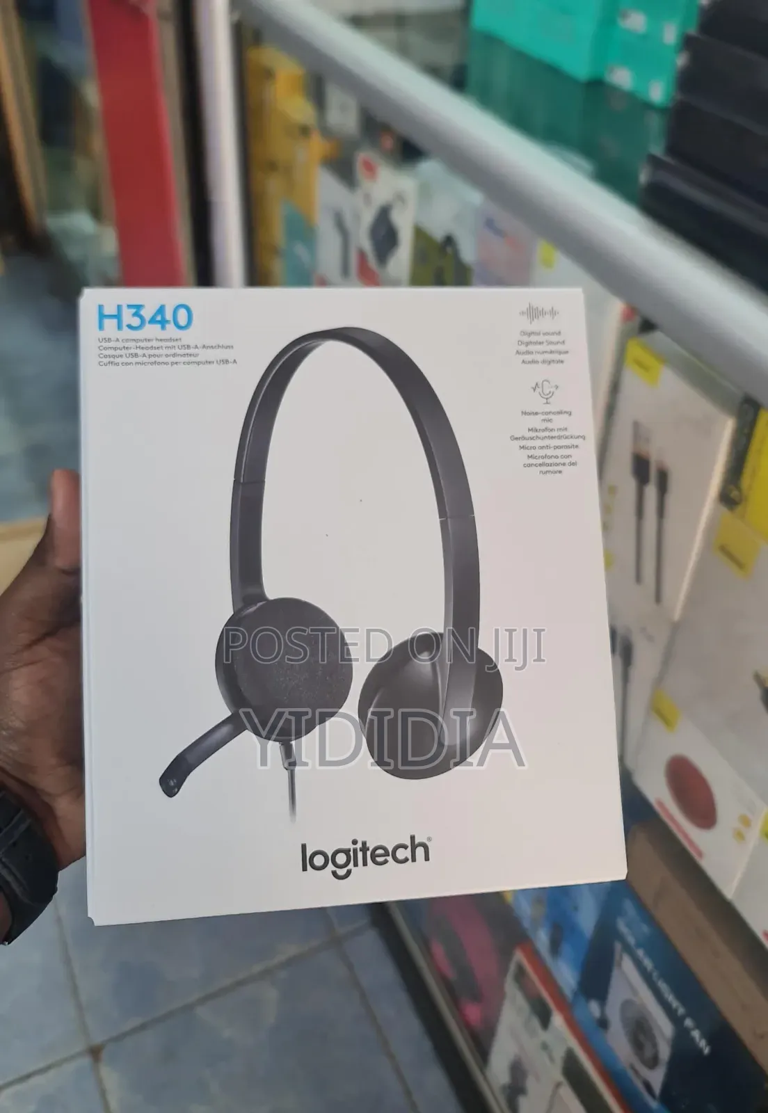 ‎Logitech H340 Usb Computer Headset