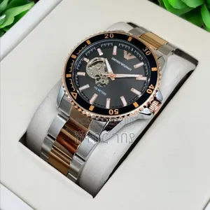 Emporio Armani Open Heart Men's Luxury Watch
