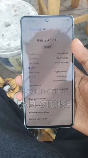 Samsung Galaxy A73 5G 256 GB White