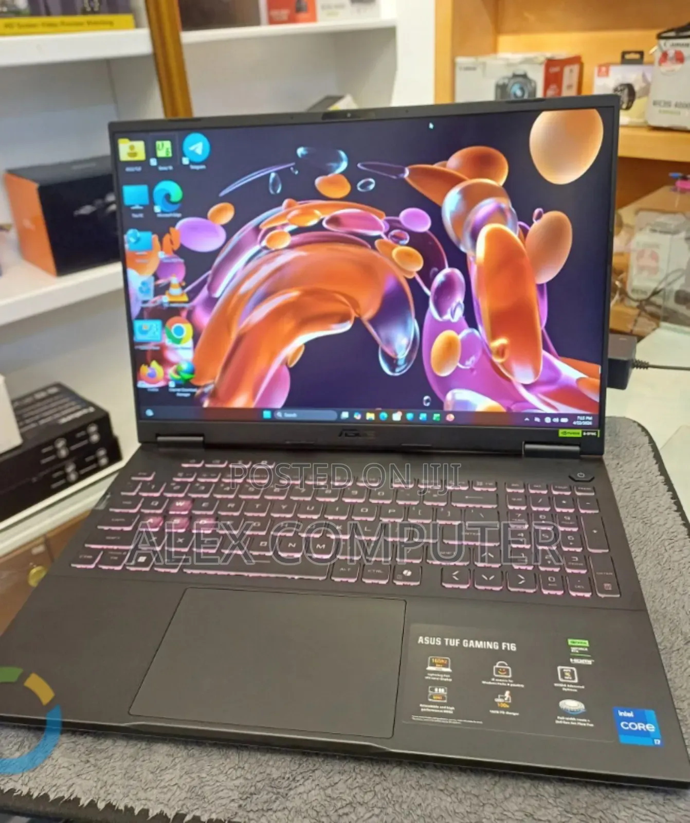 New Laptop Asus TUF Gaming A16 32GB Intel Core i7 SSD 1T