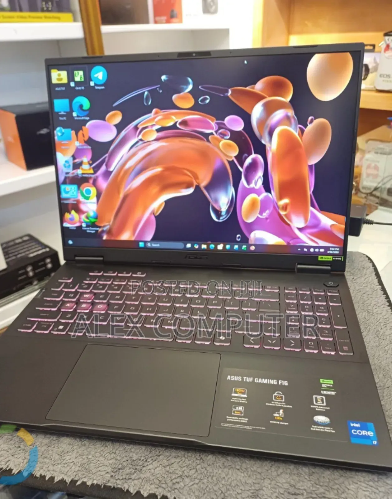 New Laptop Asus TUF Gaming A16 32GB Intel Core i7 SSD 1T