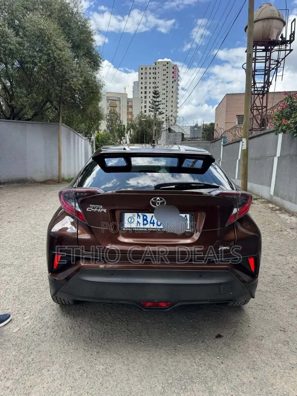 Toyota C-HR 2017 Brown