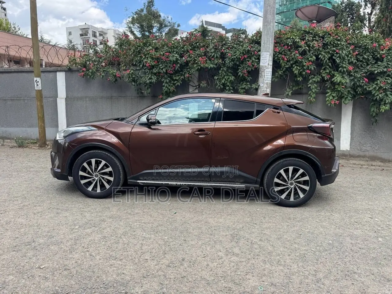 Toyota C-HR 2017 Brown