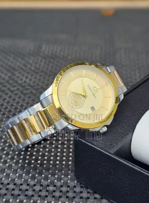 Calvin Klein Mens Watch - Gold Silver Tone