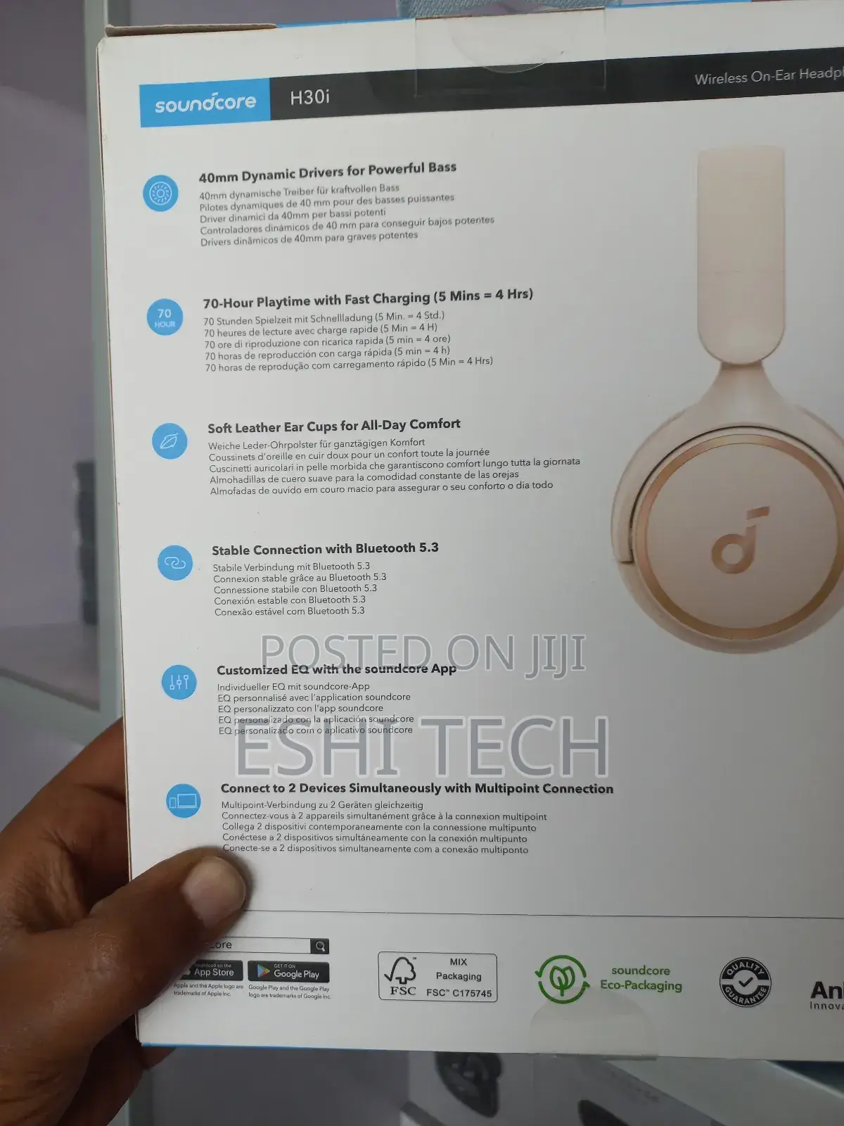 Soundcore H30i Quality Headset