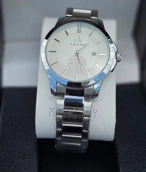 Calvin Klein (Ck) Silver Executive Watch – Sleek Modern