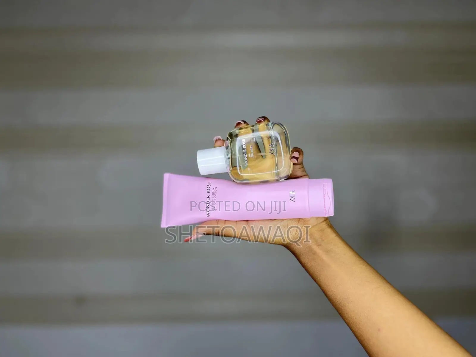 Zara Wonder Rose Edp Perfume + Shimmering Body Lotion Women
