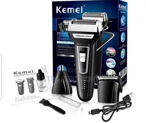 Kemei 3-in-1 Rechargeable Electric Grooming Kit, Model Km-6559.