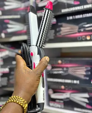 Nova 3-in-1 Professional Hair Straightener (Model NHC-2088). Key