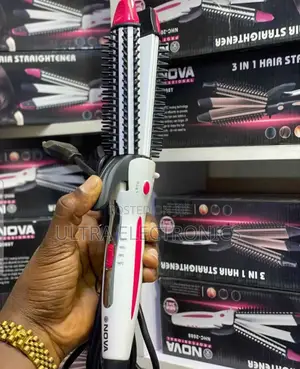 Nova 3-in-1 Professional Hair Straightener (Model NHC-2088). Key