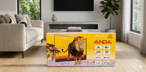 Anda 65" Smart Android Tv – Double Glass Design (2026 New Arrival)