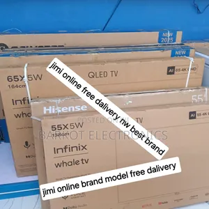 Infinix Smart Qled Tv 55 Inch Andraid Framless Tv 2025 Model