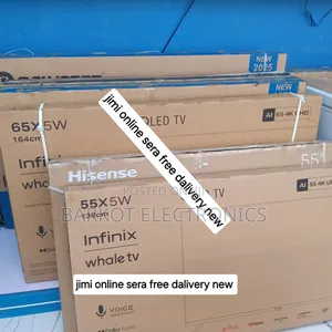 Infinix Smart Qled Tv 55 Inch Andraid Framless Tv 2025 Model