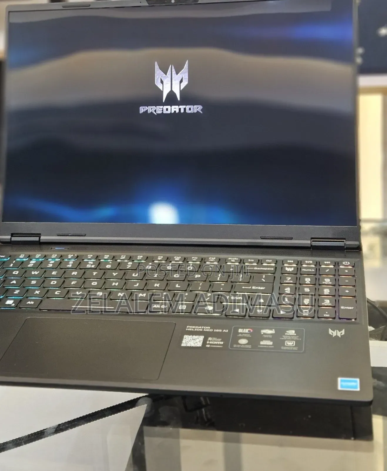 New Laptop Acer Predator Helios 300 16GB Intel Core i9 SSD 1T