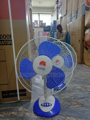Crown Table Desk Fan – Compact Cooling for Home Office