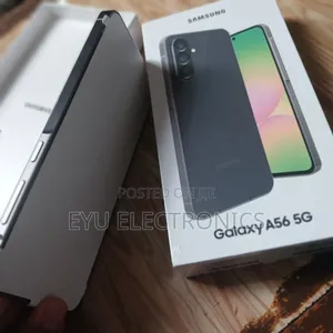 New Samsung Galaxy A56 256 GB Black