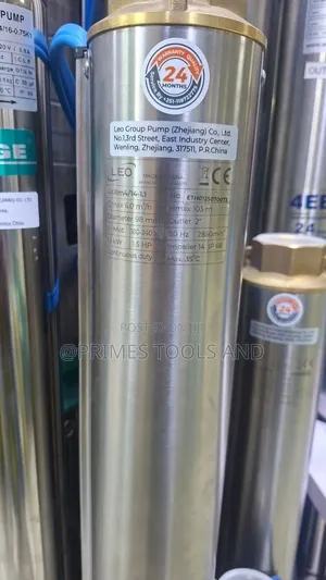 Submersible Deep Well Pump 1.5hp Stainless Steel Borehole