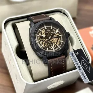 Fossil Men's Automatic Leather Belt Watch