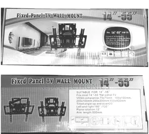 Wall Mounted Fixed Panel TV 14-55.In Delivery