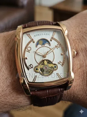 Aokulasic Automatic Mechanical Skeleton Watch, Often Described