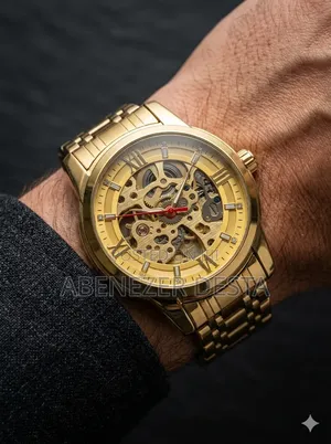 Image Is a Skmei 9222 Luxury Design Automatic Mechanical Watch.