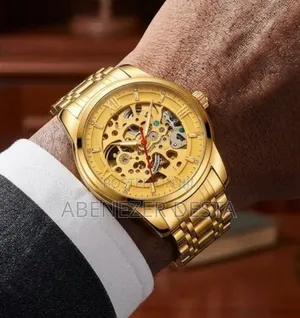 Image Is a Skmei 9222 Luxury Design Automatic Mechanical Watch.