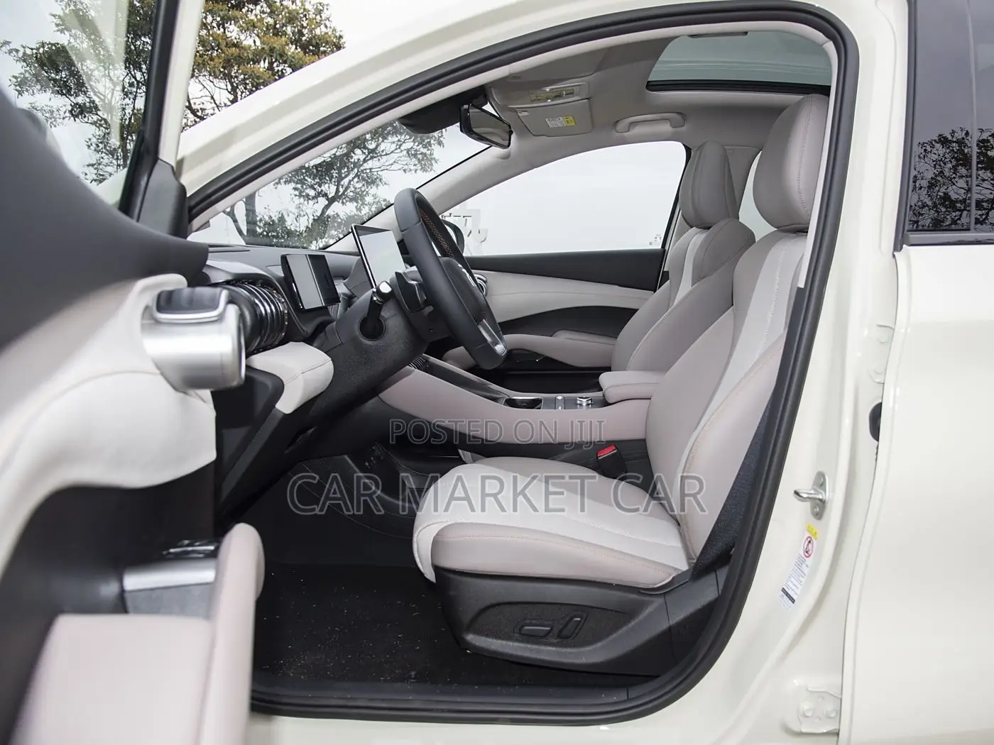 New BYD Yuan Plus 2025 White
