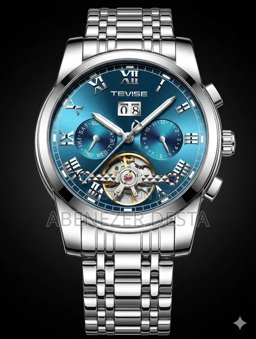 Tevise 9005 Automatic Mechanical Watch Features a Durable Stainless