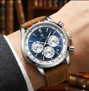 Poedagar Luxury Men's Chronograph Quartz Watch, Model 921,9