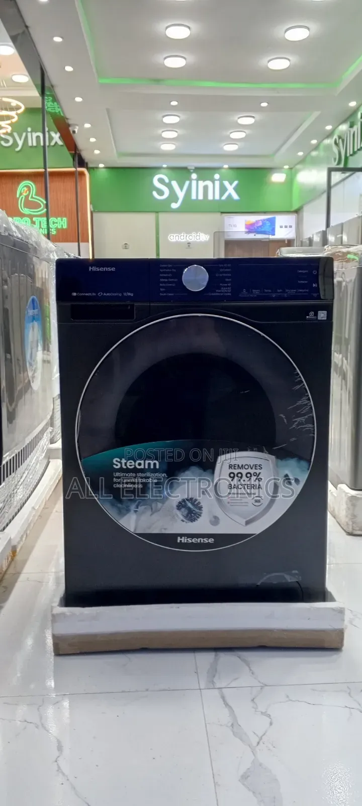 Hisense 12/8"Kg Dryer and Washer