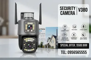 V380 Dual Lens Smart Security Camera