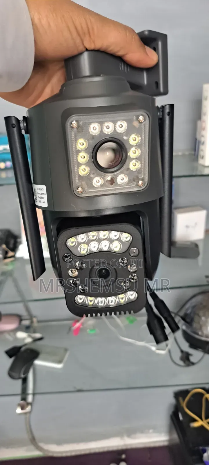 V380 Dual Lens Smart Security Camera