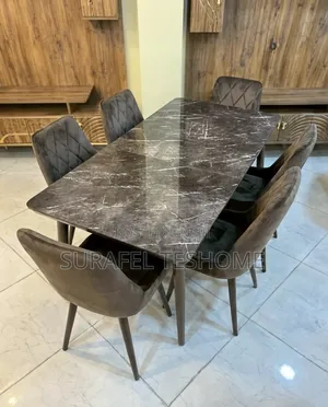 Exclusive Dining Tables | ዳይኒንግ ቴብሎች | With 6_4 Chairs
