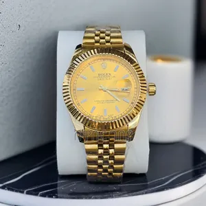 Classic Rolex Datejust Gold Men's Watch