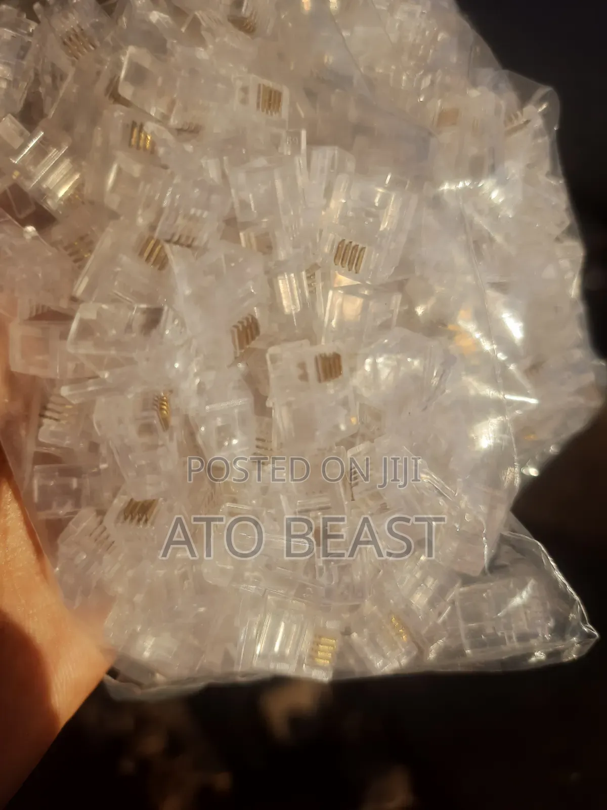 Rj11 6p4c Modular Plugs, Which Are Connectors Used Telephone Systems.