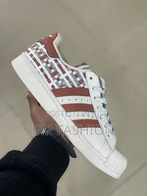 Adidas Superstar With Woven Panels