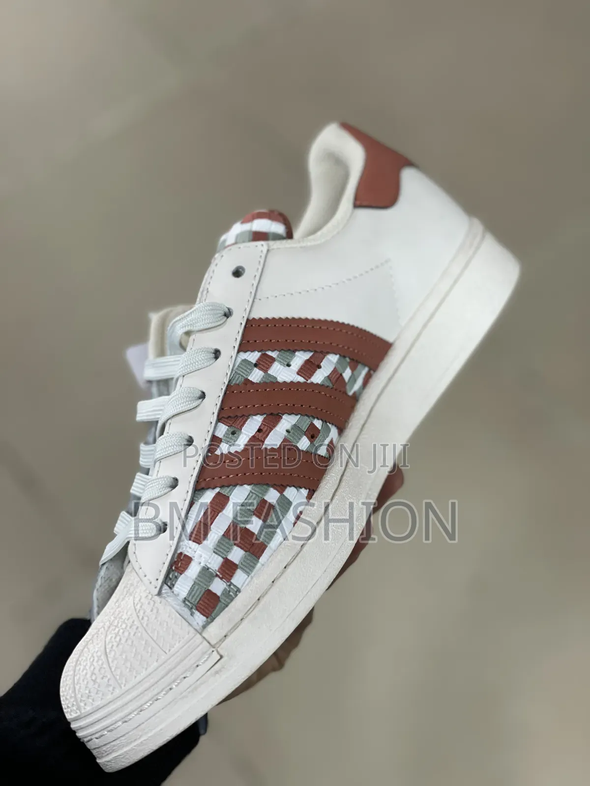 Adidas Superstar With Woven Panels