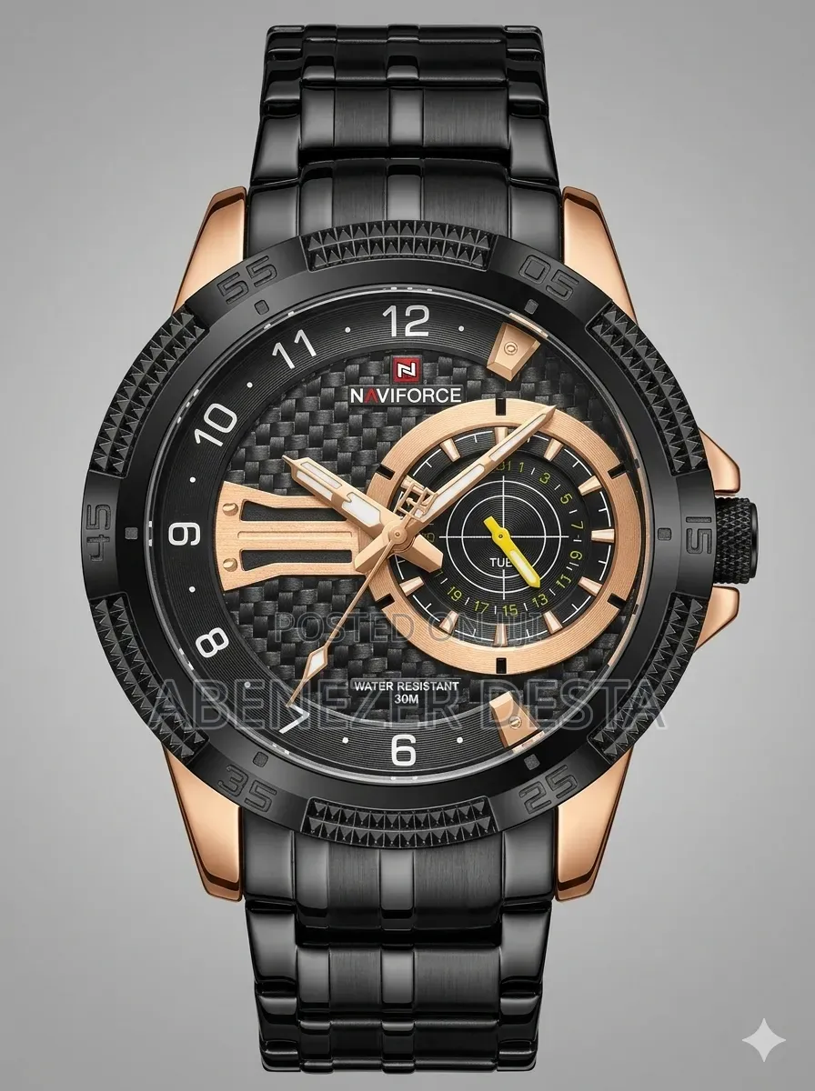 Naviforce Nf9206 Is a Luxury Business- Edition Wristwatch Featuring