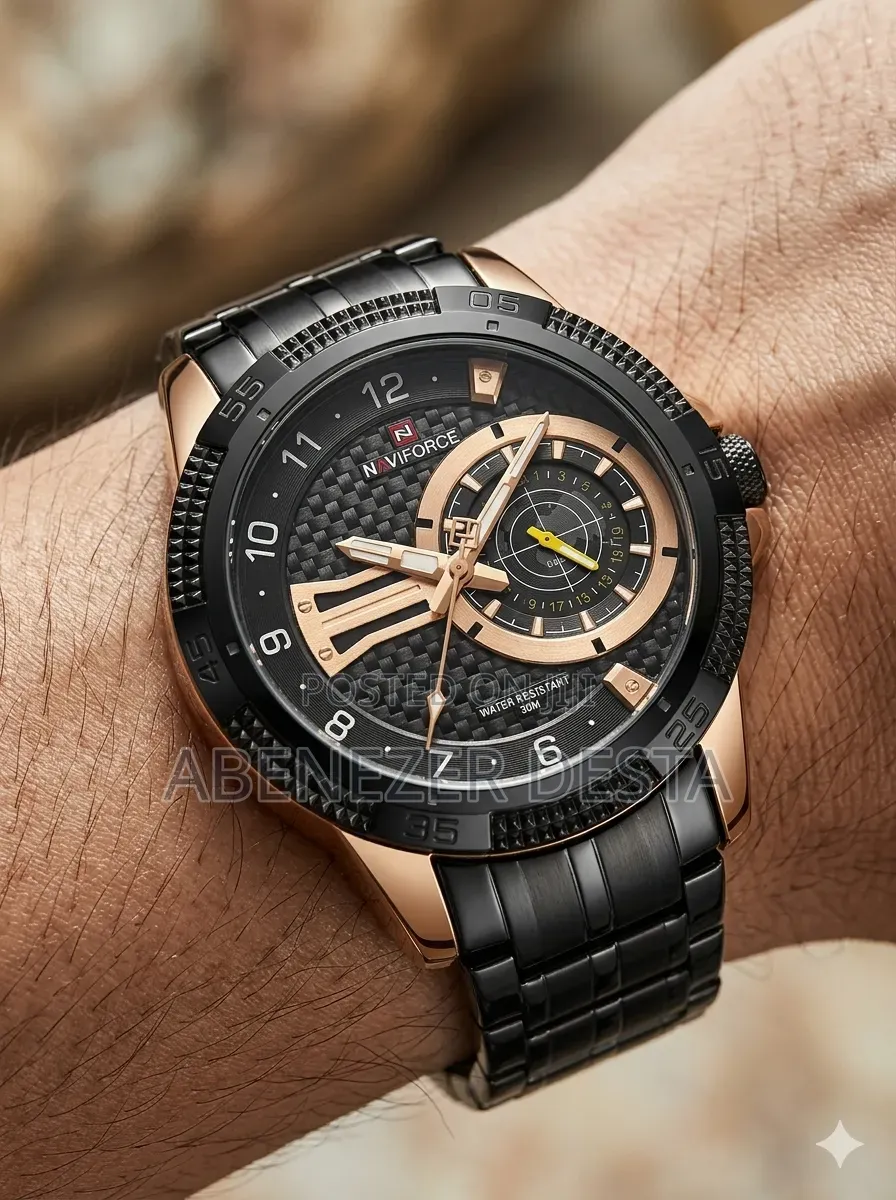 Naviforce Nf9206 Is a Luxury Business- Edition Wristwatch Featuring