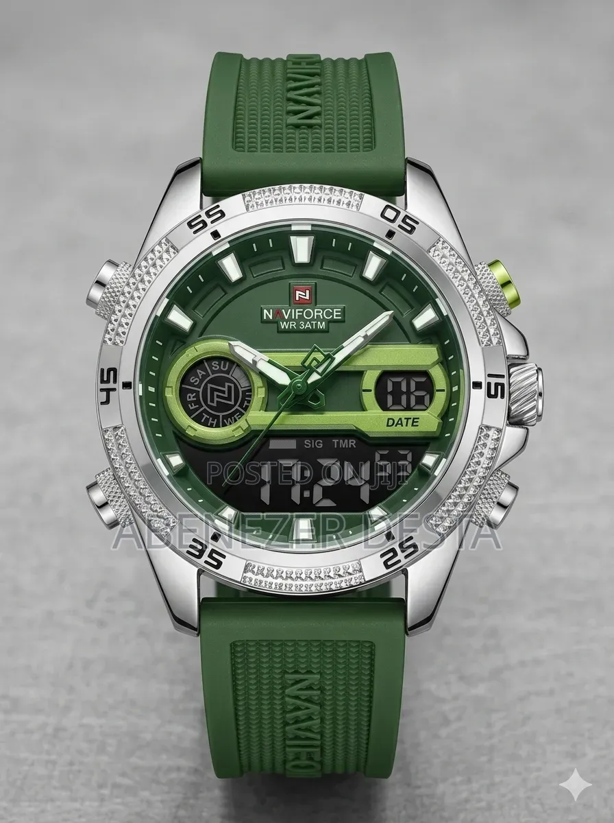 Naviforce Nf9223 Military-Style Men's Outdoor Sports Wristwatch.