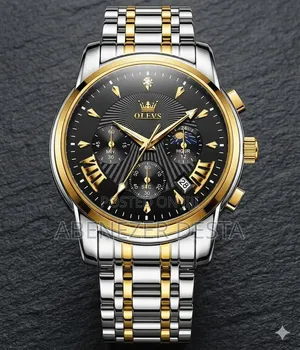 Olevs 2892 Is a Men's Luxury Quartz Watch Featuring a Stainless Steel