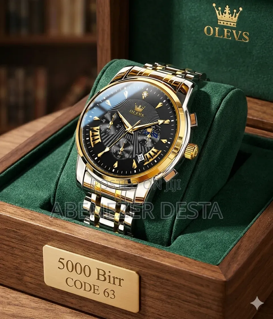 Olevs 2892 Is a Men's Luxury Quartz Watch Featuring a Stainless Steel