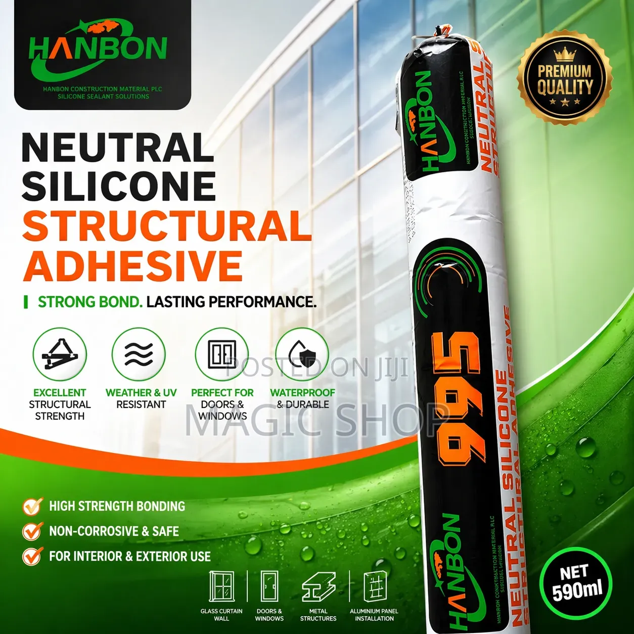 Structural Silicon Adhesive