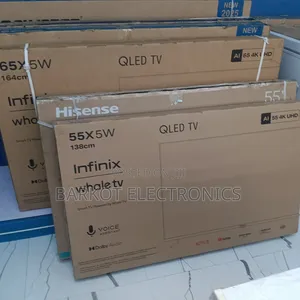 Infinix Smart Qled Tv 55 Inch Andraid Doubel Gelass 2025 Quality Br