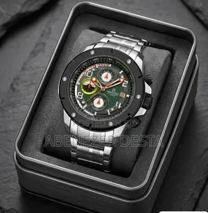 Naviforce Nf8056 Multi- Functional Quartz Men's Watch Featuring