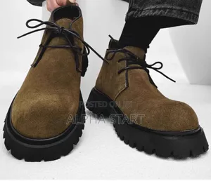 New Arrival አዲስ የገቡ Velvet Fashion Boots Stock Materials