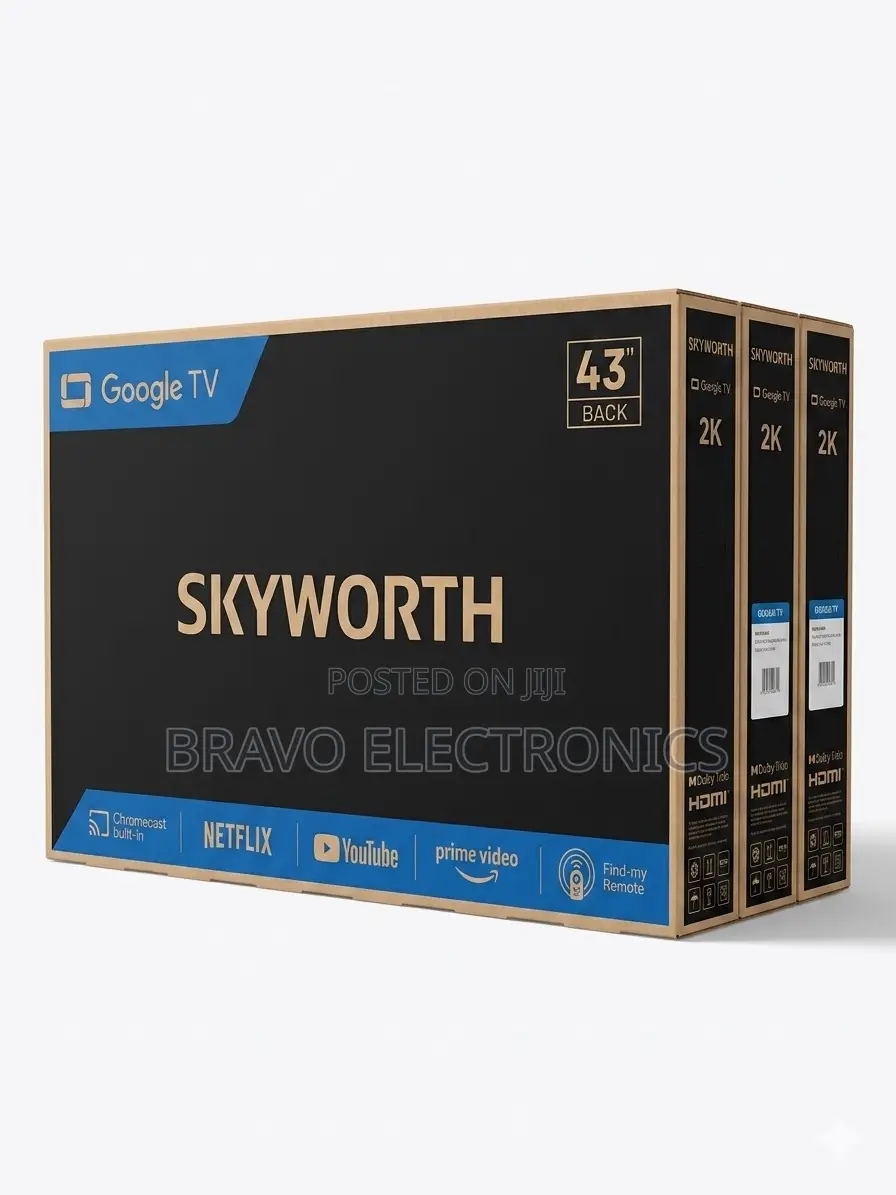 Skyworth 43” Google Tv | Smart Entertainment Tv (New Model)