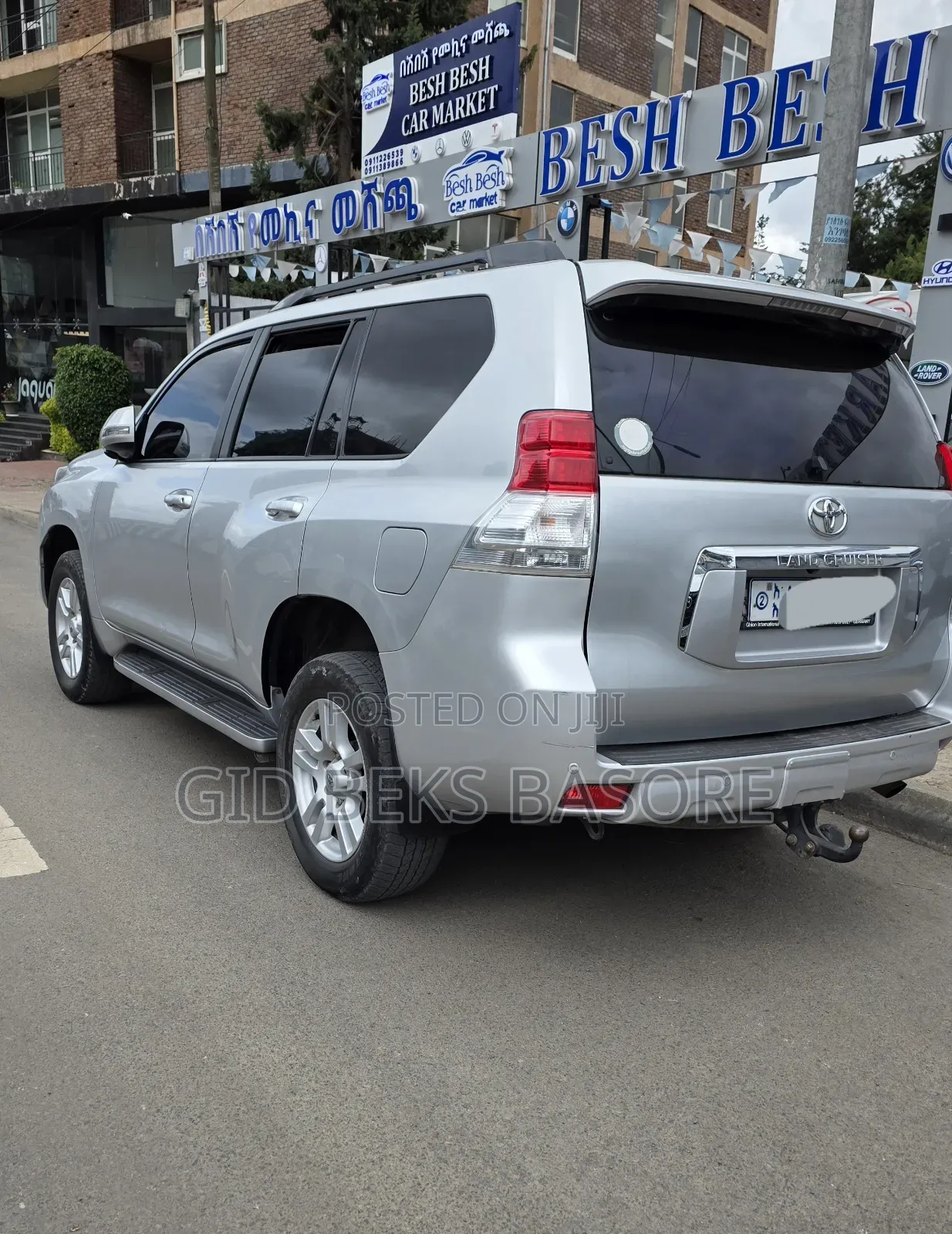 Toyota Land Cruiser Prado 2012 Silver