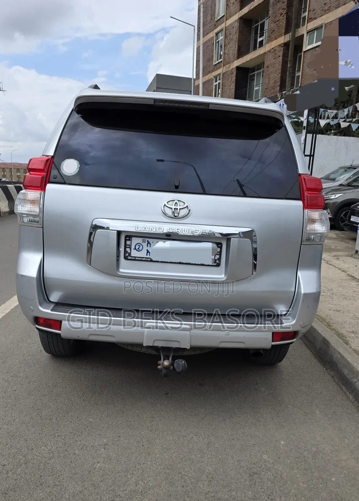 Toyota Land Cruiser Prado 2012 Silver
