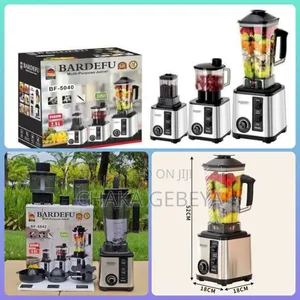 Bardefu 8in1 Food Processor-9500w,German Tech,Juicer,Grinder, Blender